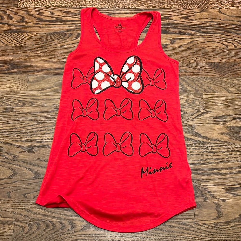 Red Disney tank